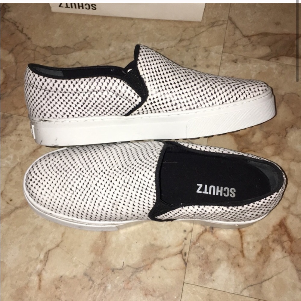 SCHUTZ Snakeskin Amisha sneakers 8